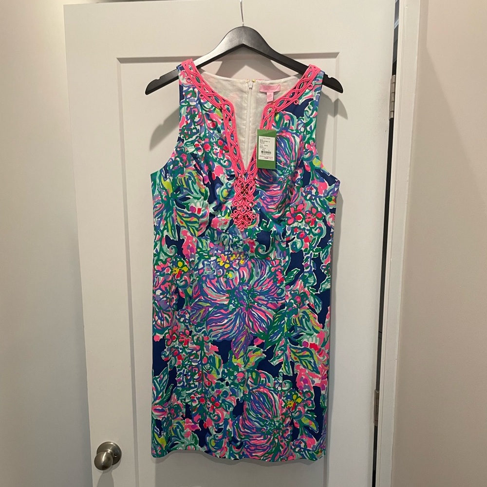 NWT Lilly Pulitzer Ryder Shift Dress Indigo